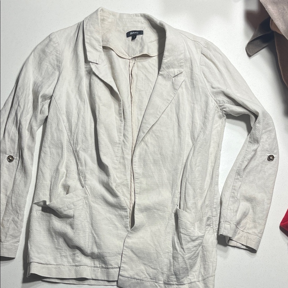 Reitmans linen blend blazer